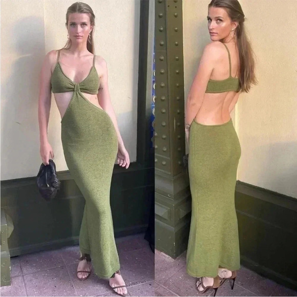 Cult Gaia green dress size medium - Picture 4 of 11